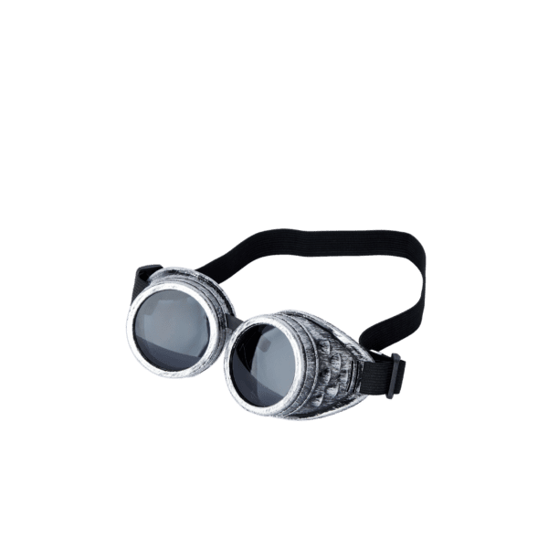Steampunk Goggles - Antique Silver