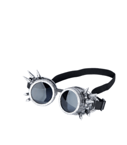 Spike Goggles - Antique Silver