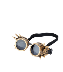 Spike Goggles - Antique Gold