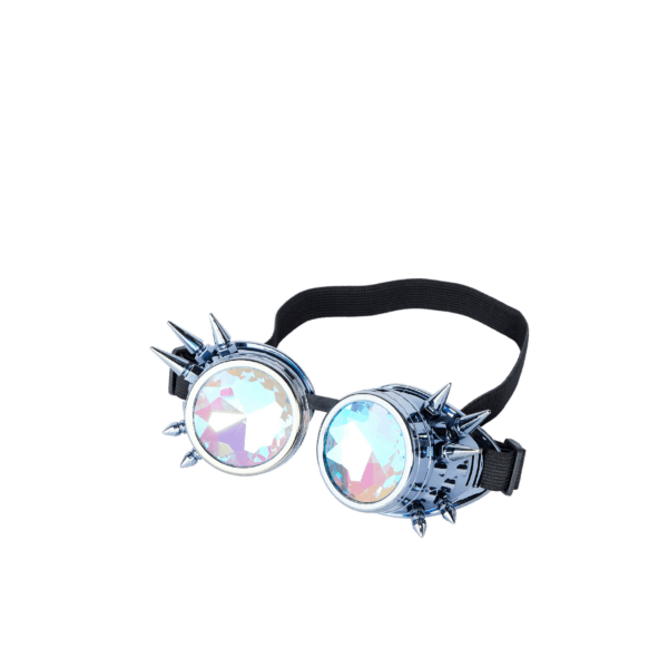 Spike Kaleidoscope Goggles – Metalic
