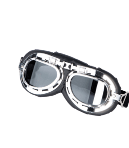 Aviator Goggles – Silver