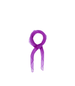 Purple Chiffon Scarf