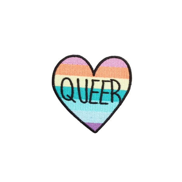 Queer Love Heart Patch