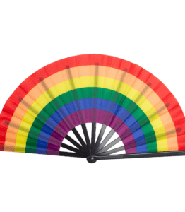 LGBTQ Rainbow Pride Flag Hand Fan