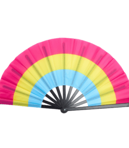 Pansexual Pride Flag Hand Fan