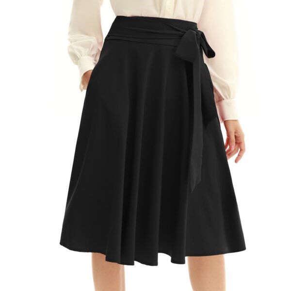 Miss Jetson Black Circle Skirt