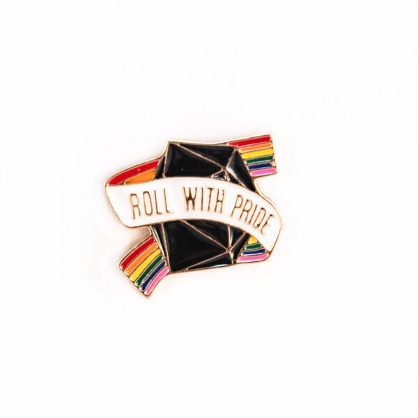 Roll with Pride Enamel Pin