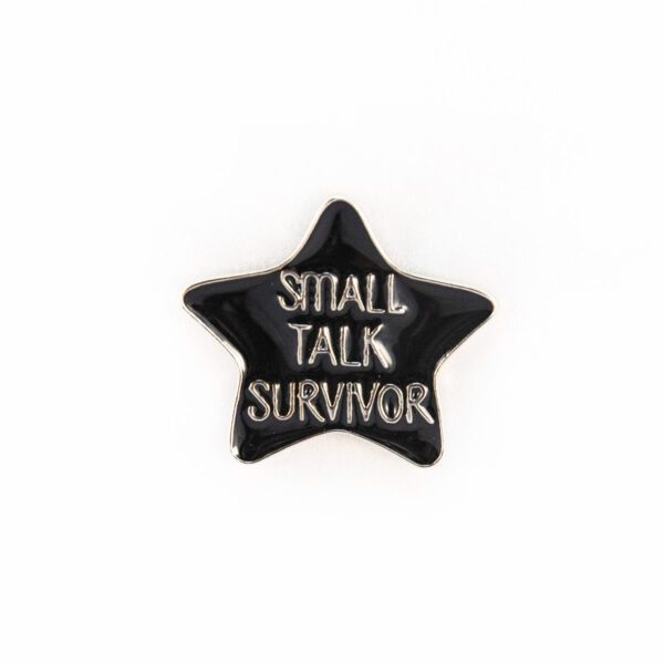Small Talk Survivor Enamel Pin