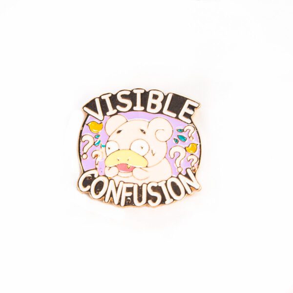 Visible Confusion Enamel Pin