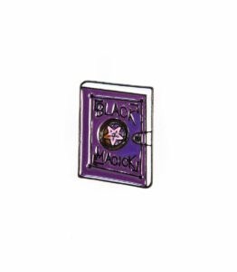 Black Magic Book Enamel Pin