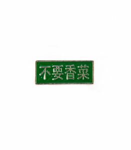 Chinese Words Enamel Pin