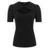 Honey Jersey Top – Black