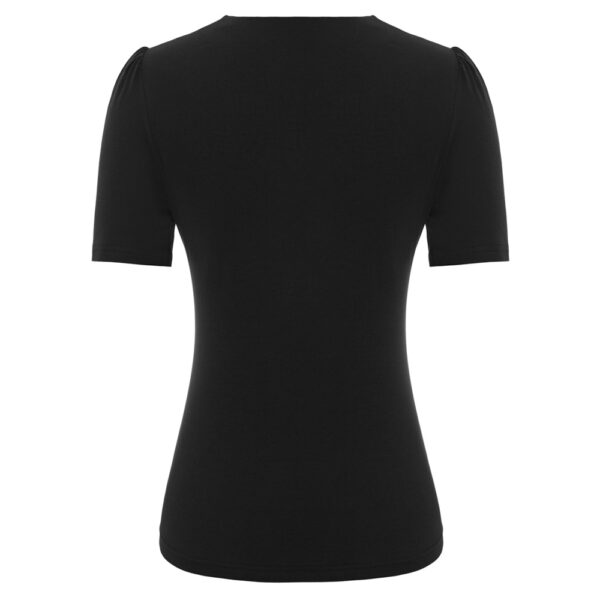 Honey Jersey Top – Black