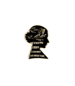 I am a bird and no one ensnares me Enamel Pin - #277