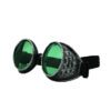 Steampunk Goggles - Green Lens