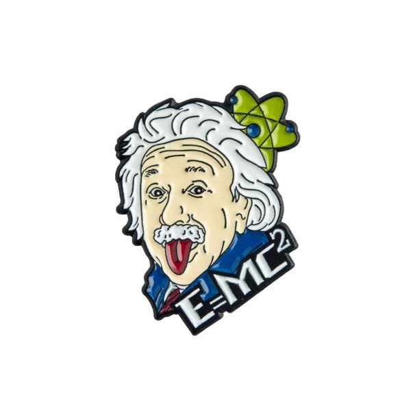 Einstein E-MC2 Enamel Pin - #367