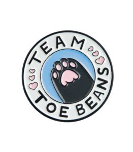 Team Toe Beans Enamel Pin - #328