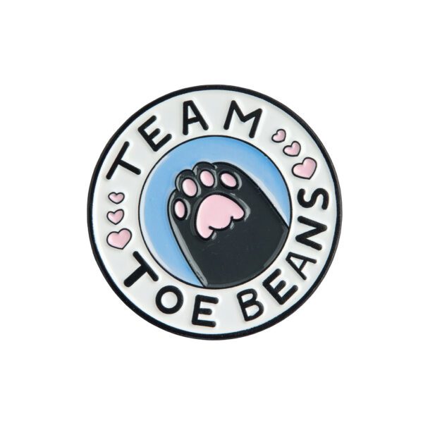 Team Toe Beans Enamel Pin - #328