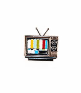 Retro TV Enamel Pin - #127