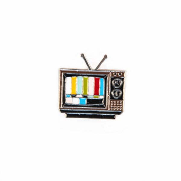 Retro TV Enamel Pin - #127