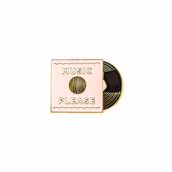 Music Please Enamel Pin - #439