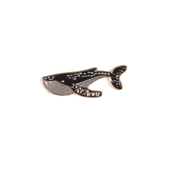 Whale Dreamer Enamel Pin - #259