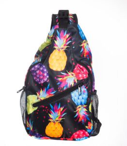 Side Bag - Fluro Pineapple
