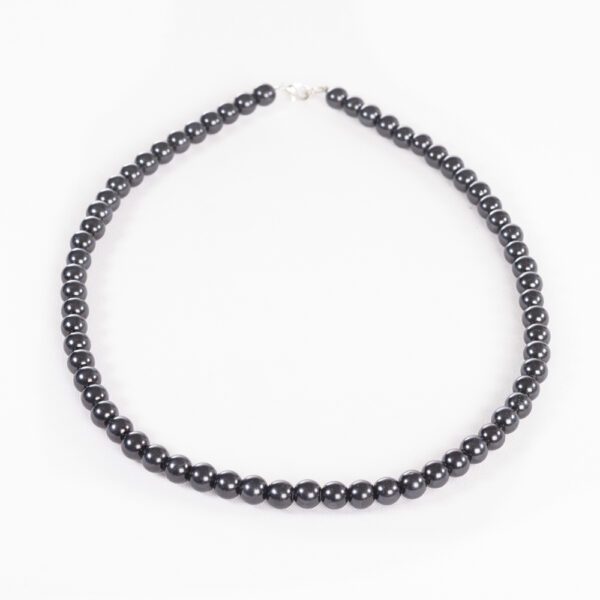 Handmade Beaded Necklace - Black