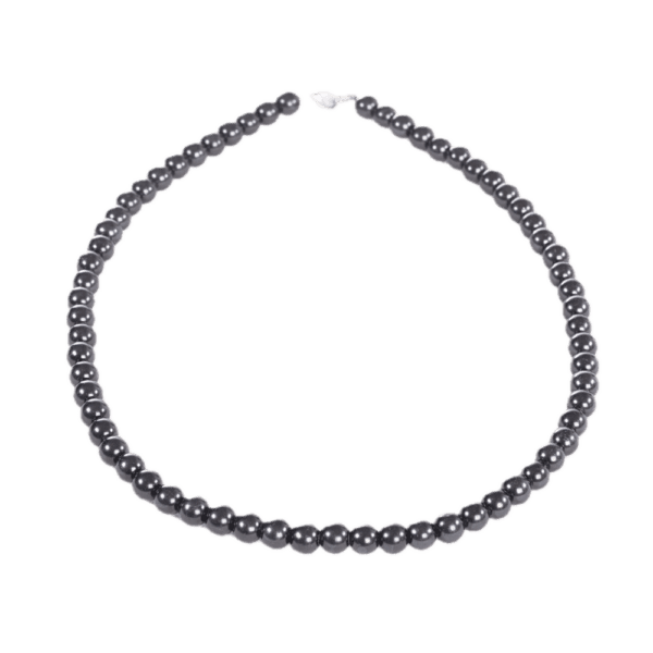 Handmade Beaded Necklace - Black