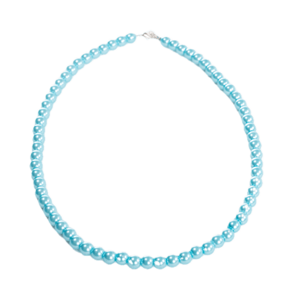 Handmade Beaded Necklace - Turquoise