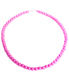 Handmade Beaded Necklace – Pink