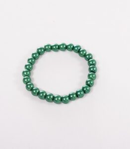 Handmade Beaded Bracelet – Forrest Green