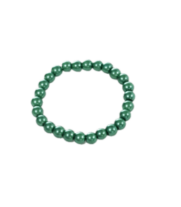 Handmade Beaded Bracelet – Forrest Green