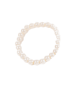 Handmade Beaded Bracelet – Creamy White