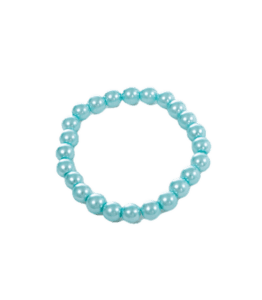 Handmade Beaded Bracelet – Aqua