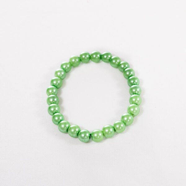 Handmade Beaded Bracelet - Jade Green