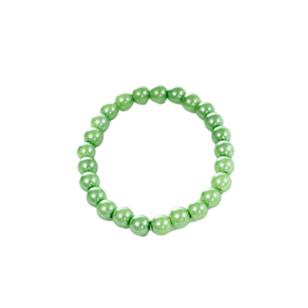 Handmade Beaded Bracelet - Jade Green