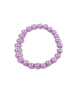 Handmade Beaded Bracelet – Lavender