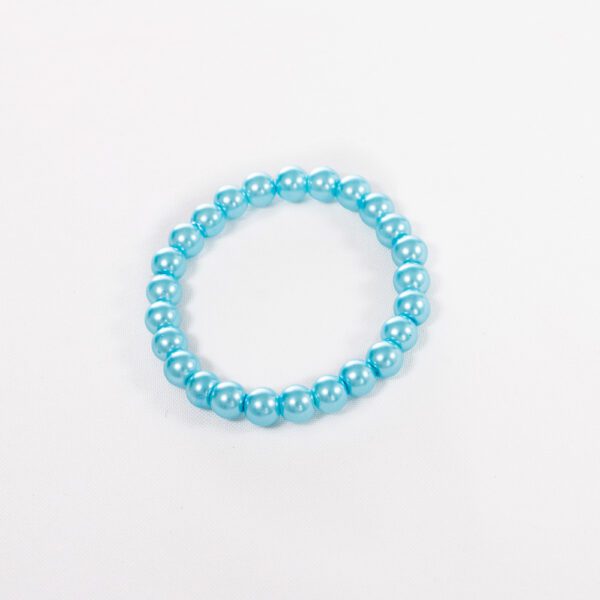 Handmade Beaded Bracelet - Aqua