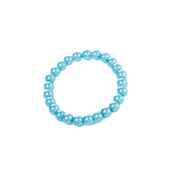 Handmade Beaded Bracelet - Aqua