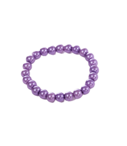 Handmade Beaded Bracelet – Violet