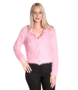 Cardigan – Pastel Pink