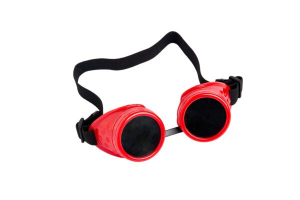Steampunk Googles - Red