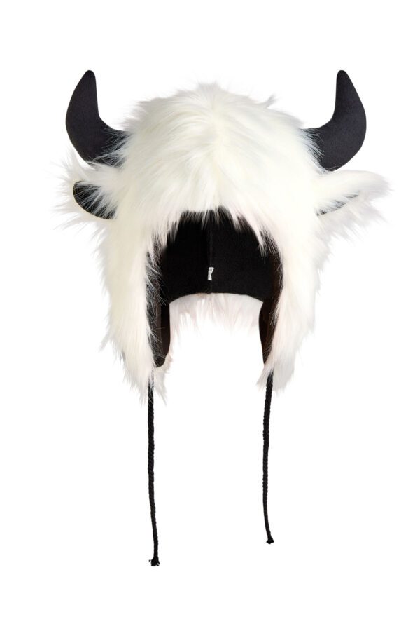 Highland Cow Horn Hat - White
