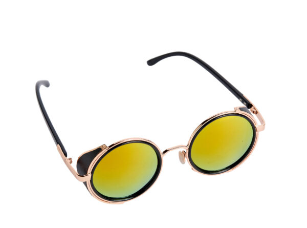 Steampunk Glasses - Gold & Yellow
