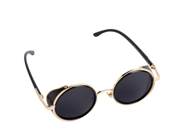 Steampunk Glasses - Gold & Black