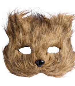 Cat Mask Furry - Brown