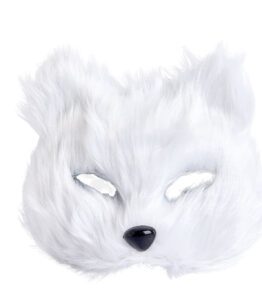 Cat Mask Furry - White