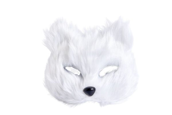 Cat Mask Furry - White