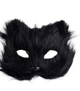 Cat Mask Furry - Black